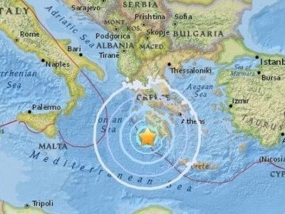 Grecia, registrata forte scossa di terremoto nell’isola di Zacinto
