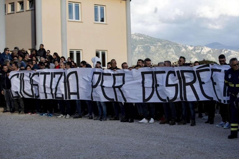 Cisterna, svolti i funerali di Desirèe Mariottini