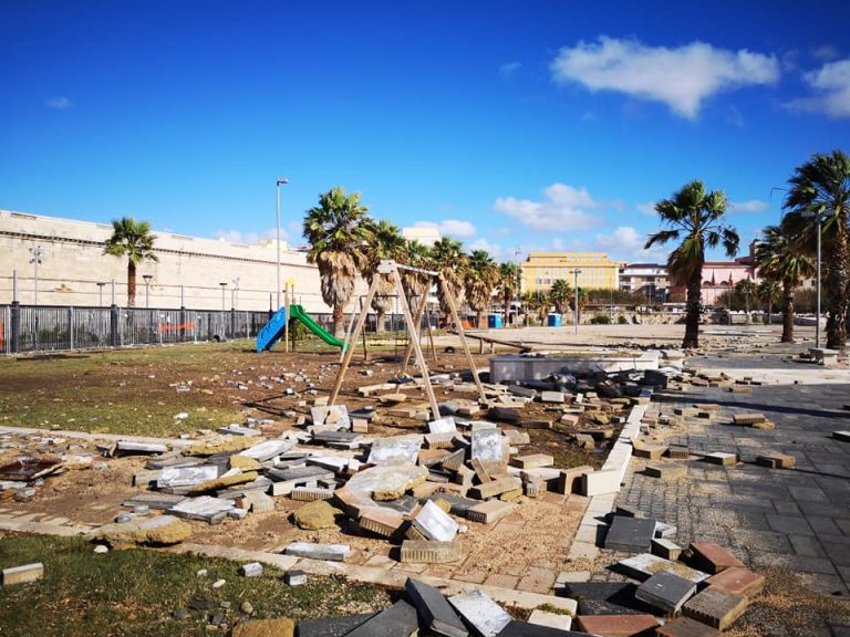 Danni del maltempo lungo la costa a Civitavecchia,  Santa Marinella, Cerveteri, Ladispoli e Fiumicino