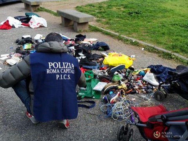 Decoro urbano, impegno senza sosta della Polizia Locale romana contro il degrado