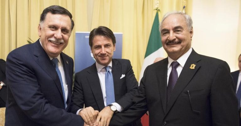 Vertice sulla Libia di Palermo, Sarraj e Aftar più vicini