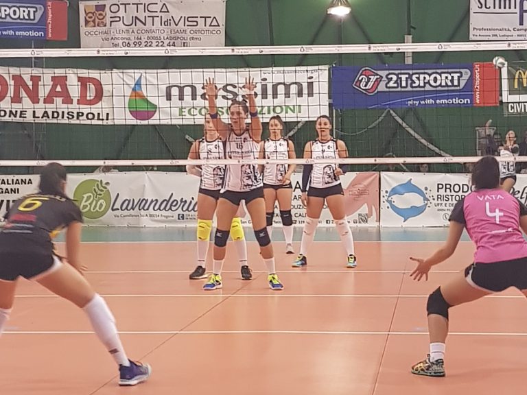 La Massimi Eco Soluzioni Ladispoli supera un Volley Group Roma battagliero