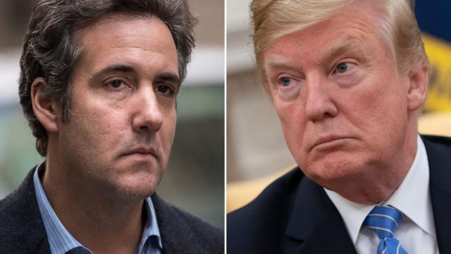 Il presidente Trump: “Non ho mai detto a Cohen di violare la legge”