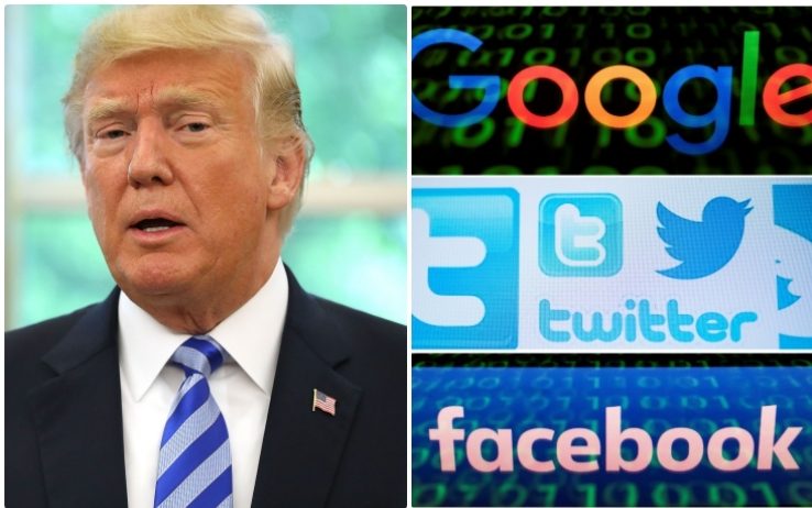 Il presidente Trump si scaglia contro Twitter e Google: “Ce l’hanno con me”