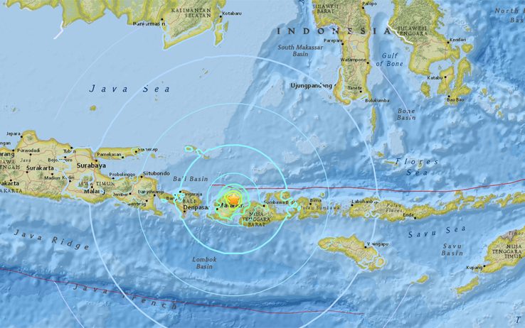 Indonesia, nuova forte scossa di terremoto di magnitudo 6.1