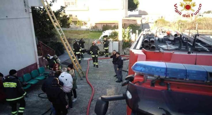 Reggio Calabria, è doloso l’incendio in una casa di riposo per anziani: arrestato un pregiudicato