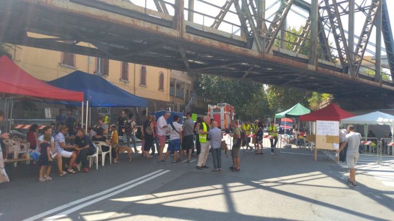 Genova, nuovi ingressi degli sfollati nelle proprie case sotto il ponte morandi nel mese di marzo