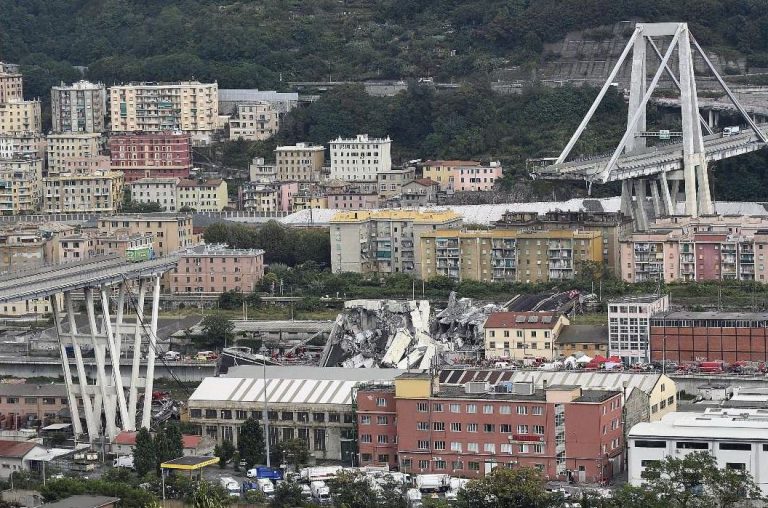 Crollo di Ponte Morandi, danni alle imprese per 422 milioni di euro