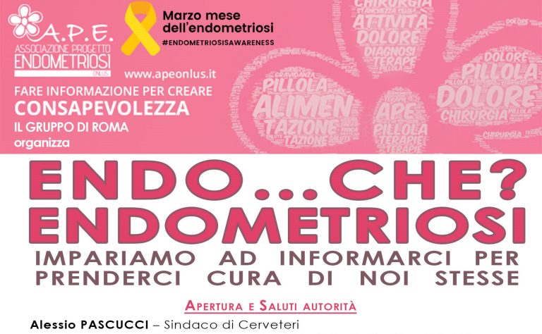 Al Granarone il convegno sull’Endometriosi con A.P.E. Onlus