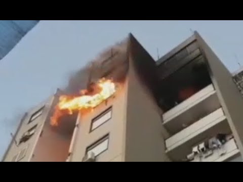 Catania, fiamme in un palazzo del rione Librino: salvate dai Vigili dieci persone