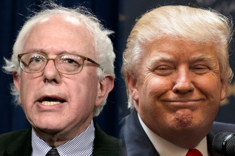 Usa, le maxi donazioni a Bernie Sanders preoccupano il presidente Trump