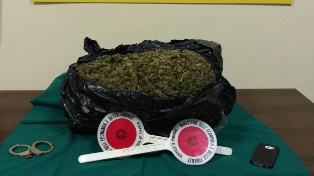 Messina, la Finanza sequestra cinque chili di marijuana