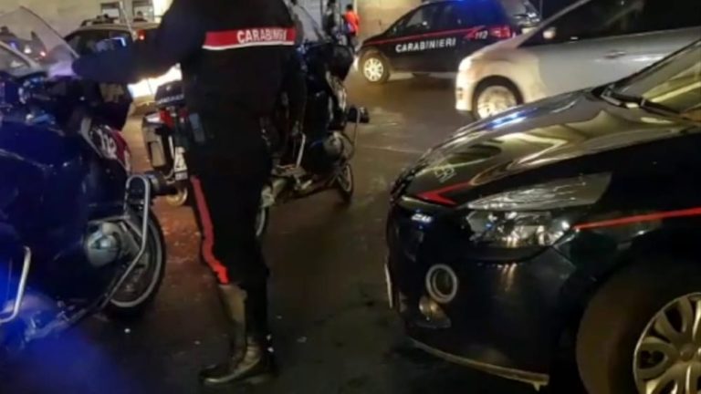 Straordinari dei Carabinieri nell’area di PIazza dei Cinquecento