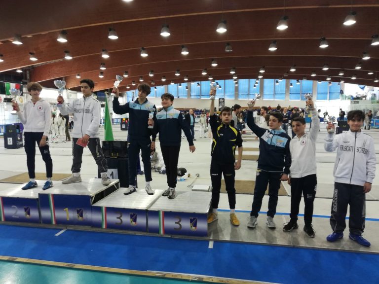 Etruria Scherma Cerveteri al campionato regionale GPG