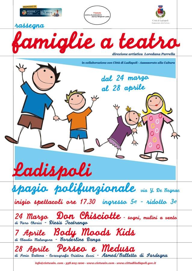 Domenica 24 marzo inizia la rassegna primaverile “Famiglie a Teatro”