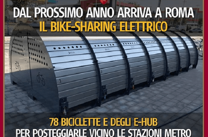 Il bike sharing elettrico scommette su Roma