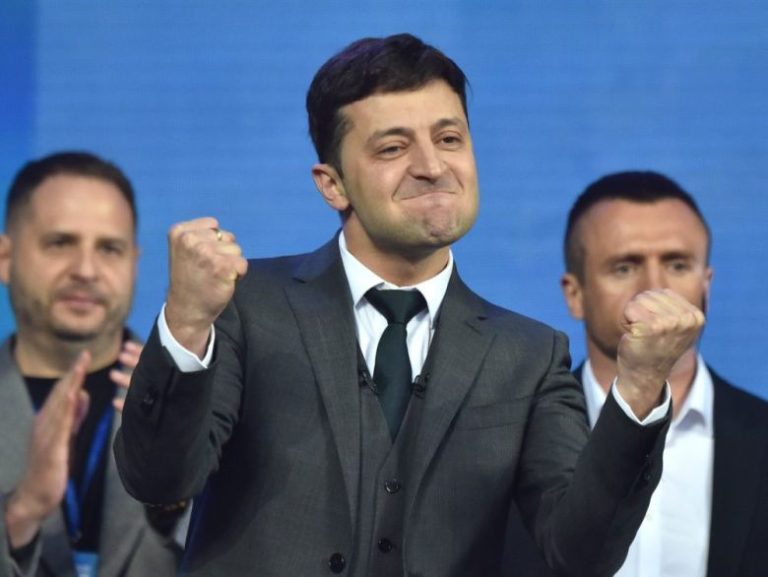 Ucraina, l’ex comico Zelensky è il nuovo presidente del Paese