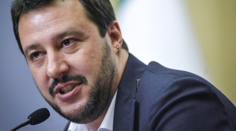 Matteo Salvini a Civitavecchia il primo maggio