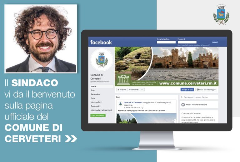 Comunicazione, nasce la pagina Facebook istituzionale del Comune