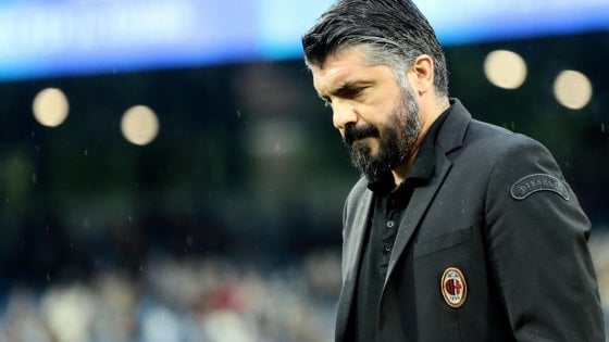 Calcio, Rino Gattuso dice addio alla panchina del Milan