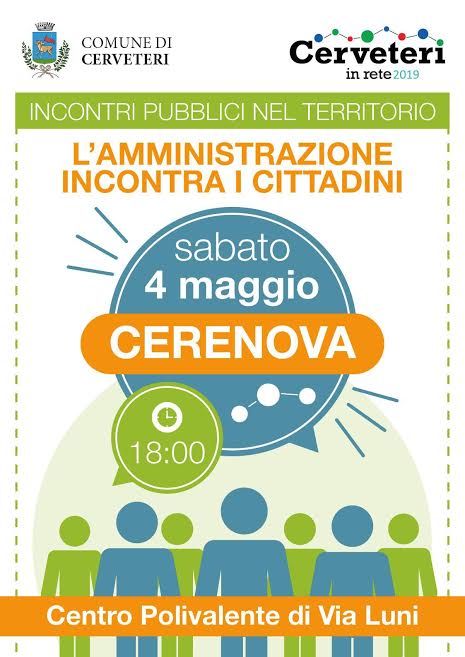 Cerveteri in Rete: ritornano gli incontri con i cittadini nelle frazioni del territorio