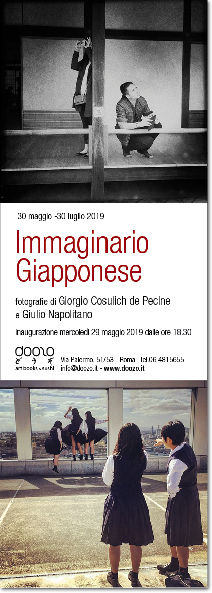 Fotografia, “Immaginario giapponese”, mostra di Giorgio Cosulich e Giulio Napolitano: dal 29 maggio al 30 luglio a Roma