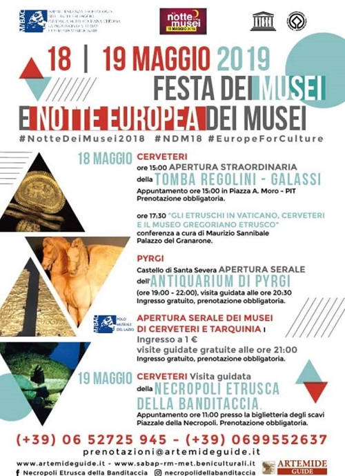 Nel weekend la Festa e la Notte Europea dei Musei