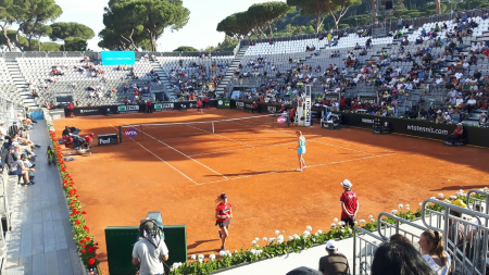 Gli studenti dell’Istituto Di Vittorio agli Internazionali di tennis di Roma