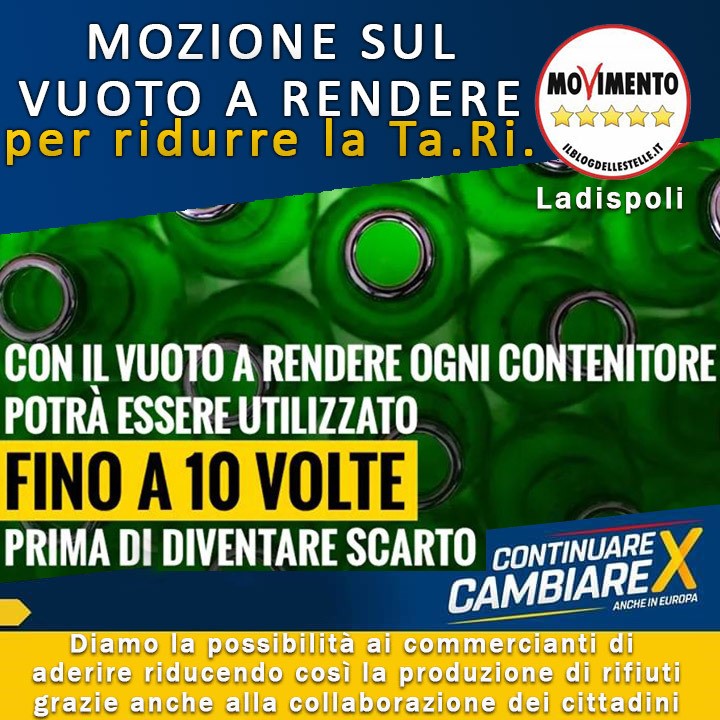 Gestione sostenibile dei rifiuti, presentata una mozione del M5S