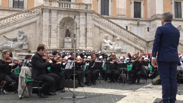 “Musica in Piazza in Campidoglio con le Scuole di Roma. Il Maestro e gli allievi”