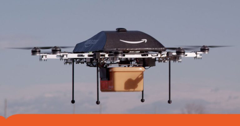 Amazon, al via la consegna dei pacchi con i droni