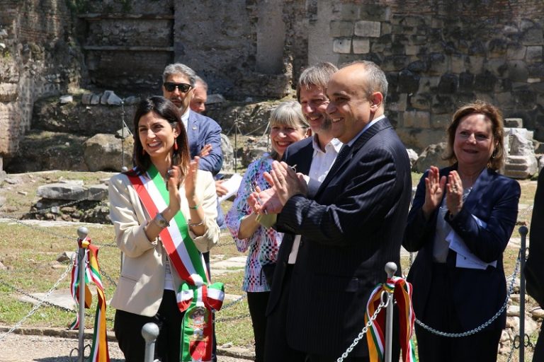 Foro Romano-Fori Imperiali, Bonisoli e Raggi inaugurano percorso unico