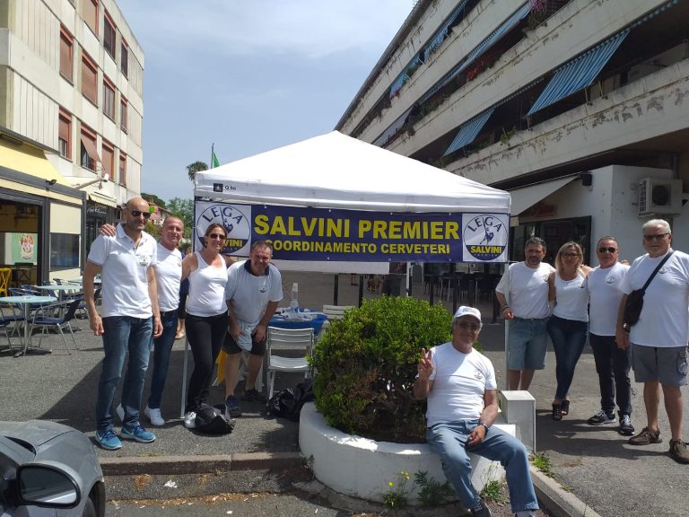 Gazebo della Lega a Cerenova: “Fanno acqua le tesi del Consorzio Cerenova”