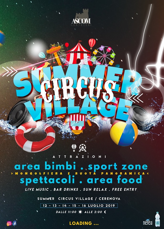 In attesa di Jovanotti il Summer Circus Village con Orchestraccia, Radio Globo e Holi Festival