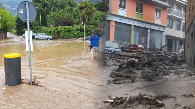 Emergenza maltempo: frane ed esondazioni nella provincia di Lecco