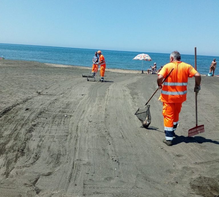 Rifacimento parcheggi sul lungomare di Marina di Cerveteri