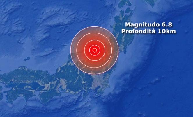 Giappone, il bilancio del terremoto è di 21 feriti. Allerta tsunami rientrato