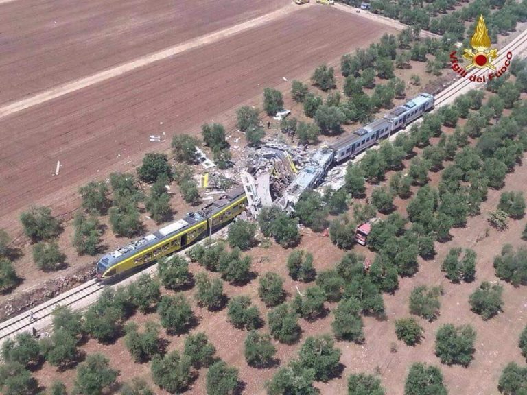 Puglia, ricordato il disastro ferroviario di tre anni fa in cui morirono 23 persone