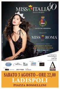 Il 31 luglio conferenza di presentazionedell’evento Miss Roma a Ladispoli