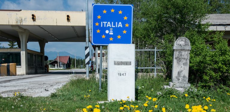Non ci sarà nessun muro tra Slovenia e Friuli Venezia Giulia