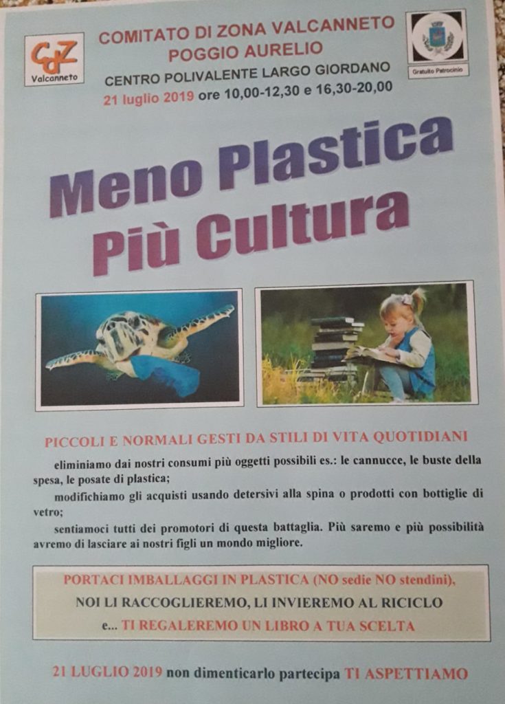 A Valcanneto “meno plastica più cultura”