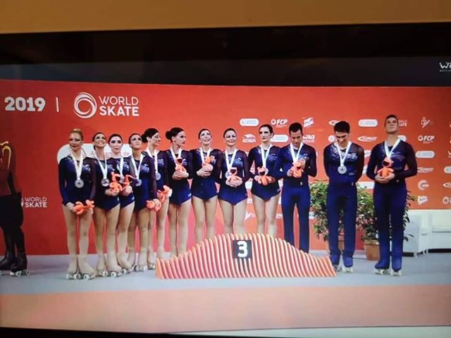 Pattinaggio artistico, bronzo mondiale per la ladispolana Giordana Brenna