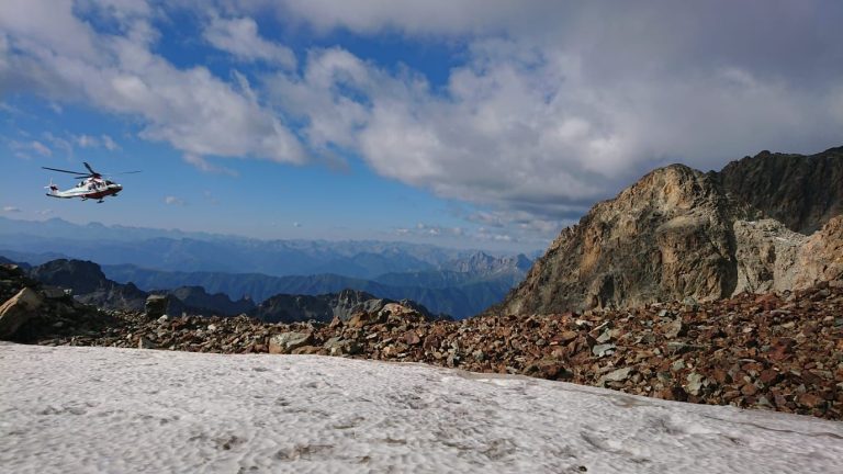 Monviso, alpinista tedesco precipita per 60 metri: ricoverato con gravi fratture