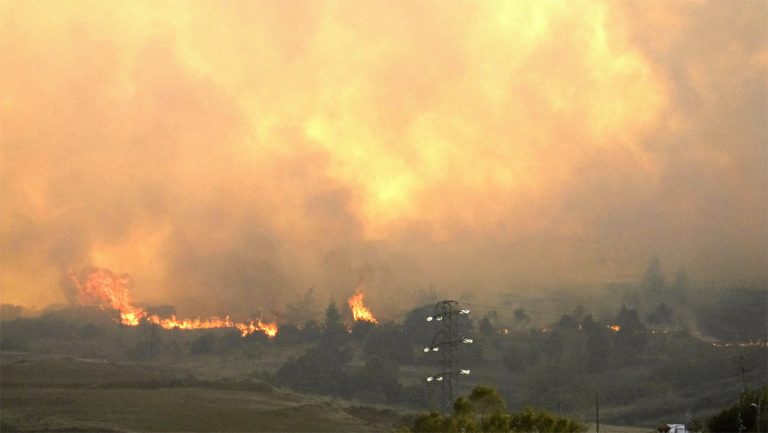 Gran Canaria, evacuate 8mila persone per un violento incendio che ha brucaito 3.400 ettari di vegetazione