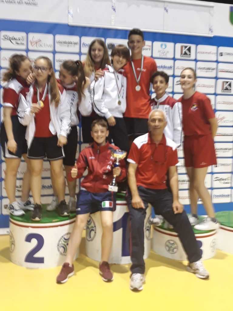 Il Team karate Ladispoli primeggia alle qualificazioni del Trofeo CONI