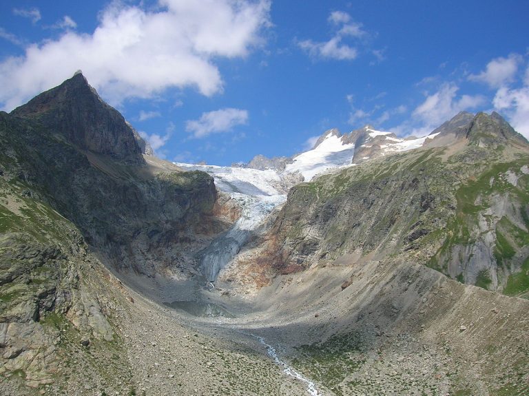 Val D’Aosta: allarme per il ghiacciaio nella Val Ferret: si sta sciogliendo