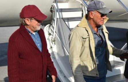 Liguria, le superstar Spielberg e Springsteen in vacanza insieme