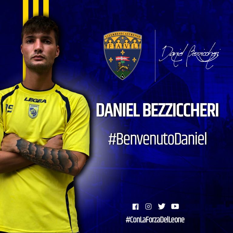 Due cerveterani nella Viterbese in serie C. Bezziccheri e Ricci due giovani talenti che stanno stregando la tifoseria gialloblù