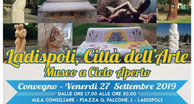 Convegno “Ladispoli città dell’arte, museo a cielo aperto”Il 27 settembre nella sala consiliare di piazza Falcone
