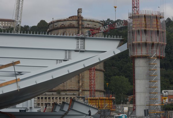 Genova, il 1° ottobre verrà montato il primo impalcato del nuovo ponte